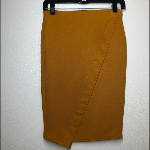 Zara Brown Skirt - Picture 1 of 8